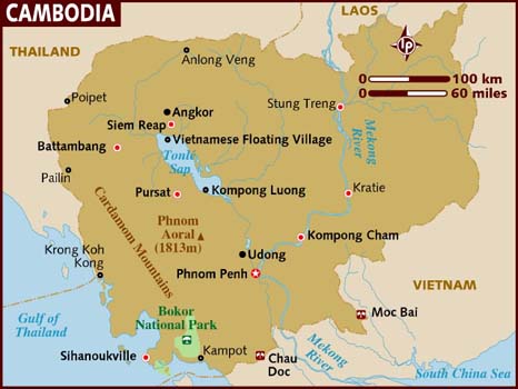 Herost - Map of Cambodia